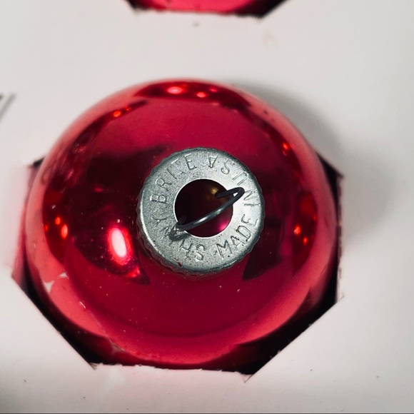 Vintage Christmas glass ball ornaments Shiny Brite - Picture 3 of 8